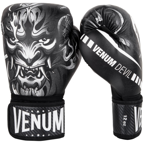 Venum Devil Boxing Gloves White Black buy