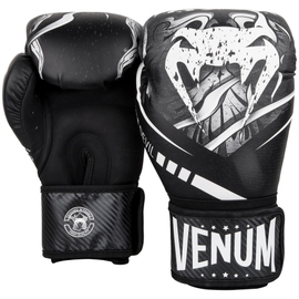 Боксерські рукавиці Venum Devil Boxing Gloves White Black, Фото № 3