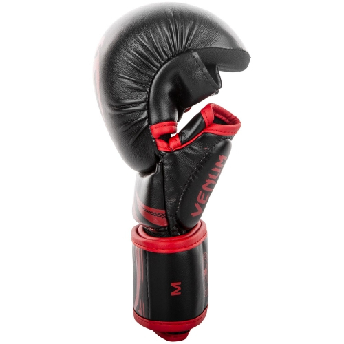 MMA gloves Venum Challenger 3.0 MMA Gloves Black Red photo
