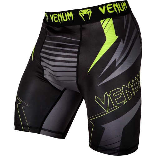 Компрессионные шорты Venum Sharp 3.0 Vale Tudo Shorts Black Yellow цена