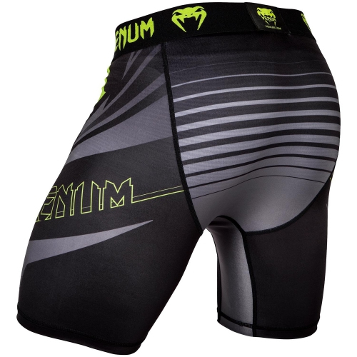 Компрессионные шорты Venum Sharp 3.0 Vale Tudo Shorts Black Yellow фото