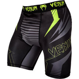 Компрессионные шорты Venum Sharp 3.0 Vale Tudo Shorts Black Yellow, Фото № 3