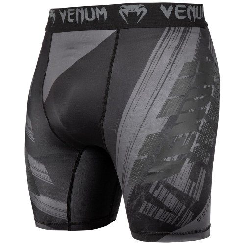 Компресійні шорти Venum AMRAP Compression Shorts Black Grey купити