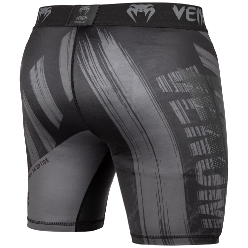 Компресійні шорти Venum AMRAP Compression Shorts Black Grey фото