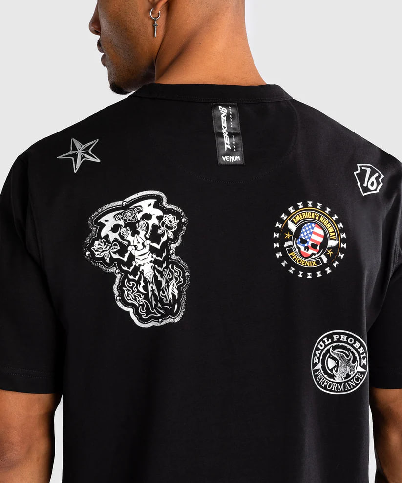 Футболка Venum x TEKKEN 8 Paul Phoenix T-Shirt Black оригінал