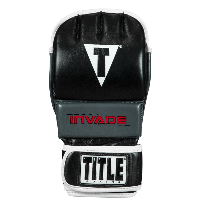 Снарядные перчатки Title Invade Wristwrap Heavy Bag Gloves 2.0 Black White цена