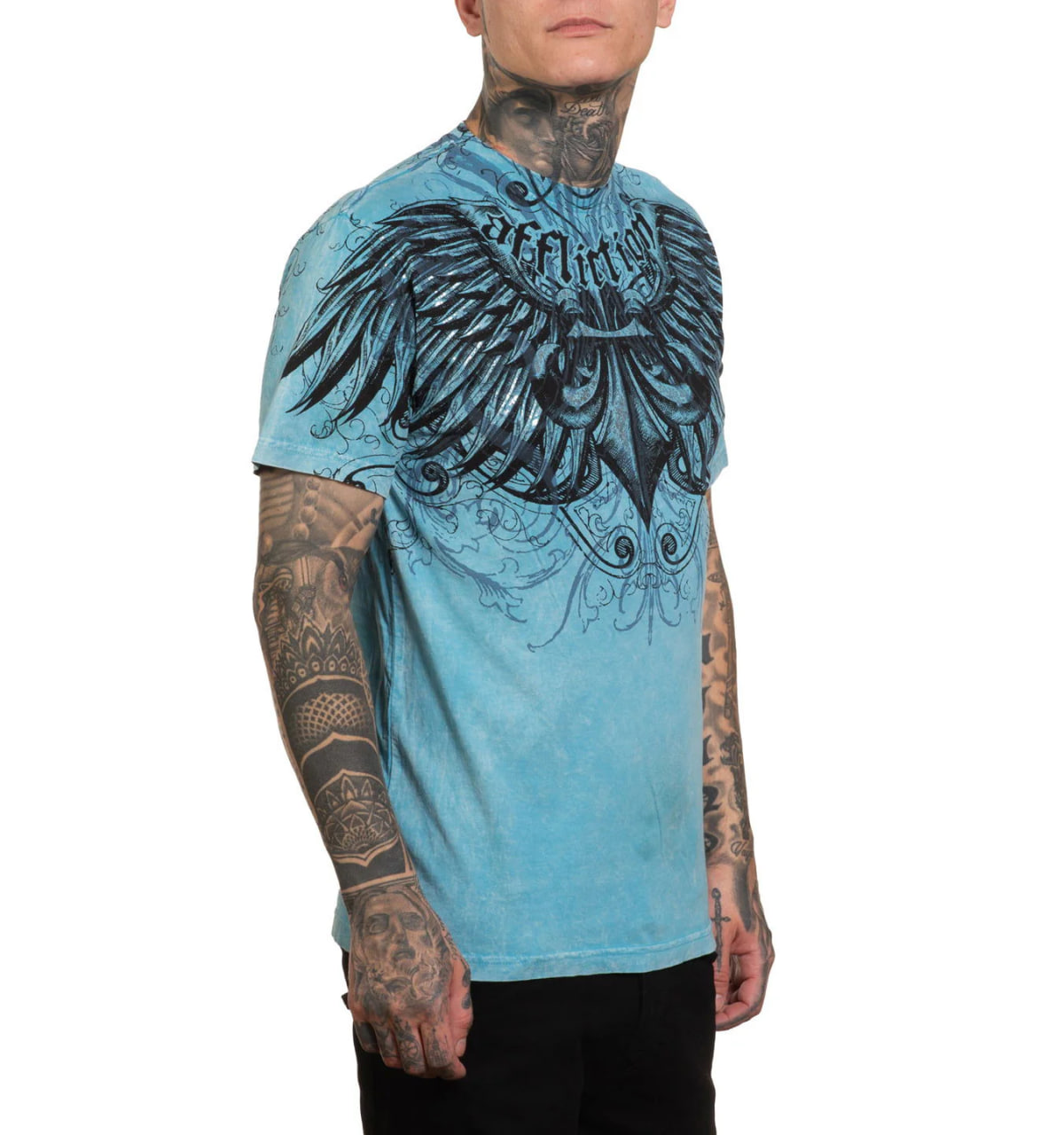 Футболка Affliction Ice Blade Tee фото