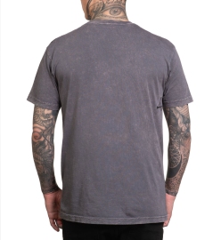 Футболка Affliction River Styx Charcoal Lava Wash купить