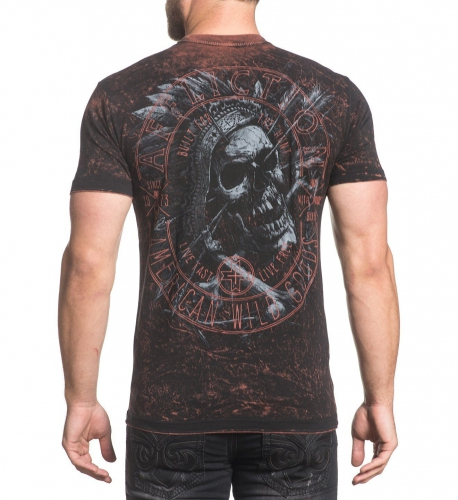 Двостороння футболка Affliction AC Last Rites Reversible T-shirt ціна