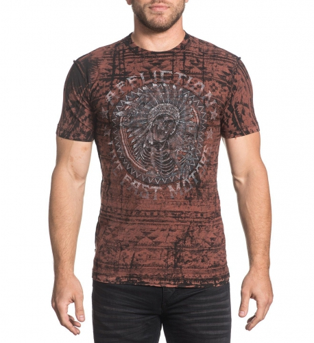 Двостороння футболка Affliction AC Last Rites Reversible T-shirt купити