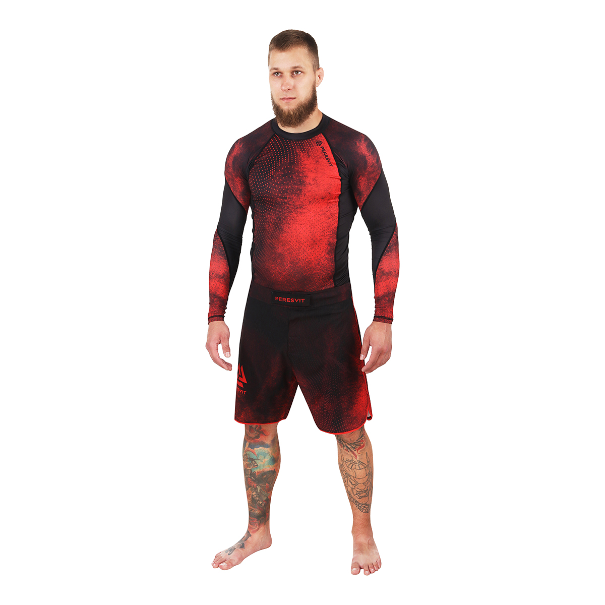 Рашгард Peresvit Overpower Red Long Sleeve фото