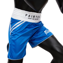 Fairtex BT2009 Boxing Trunks Classic Blue boxing shorts