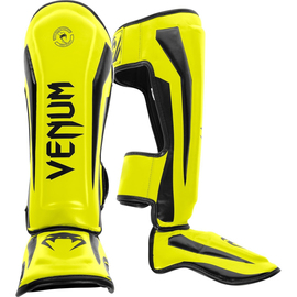 Защита голени Venum Elite Standup Shinguards Neo Yellow