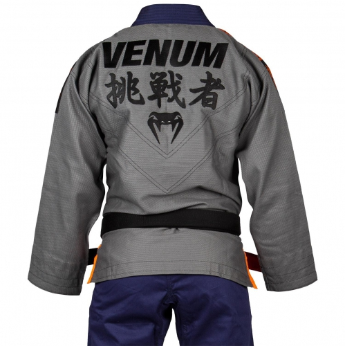 Кимоно Venum Challenger 4.0 BJJ Gi Grey Navy Blue цена