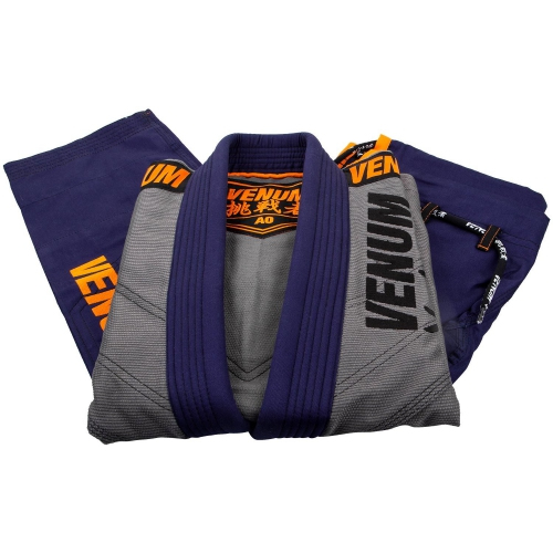 Кимоно Venum Challenger 4.0 BJJ Gi Grey Navy Blue размер