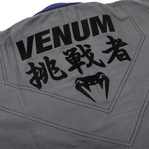 Кимоно Venum Challenger 4.0 BJJ Gi Grey Navy Blue стоимость