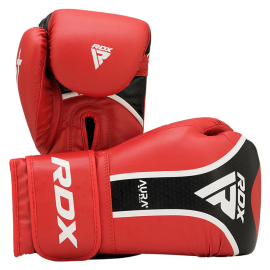 Боксерские перчатки RDX Boxing Gloves Aura Plus T-17 Red\Black