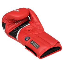 Боксерські рукавиці RDX Boxing Gloves Aura Plus T-17 Red\Black ціна