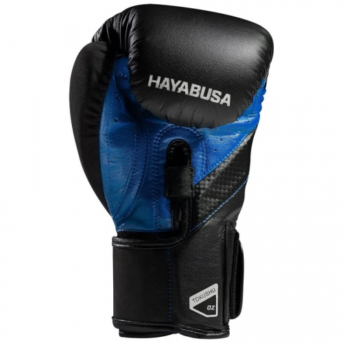Боксерські рукавиці Hayabusa T3 Boxing Gloves Black Blue ціна