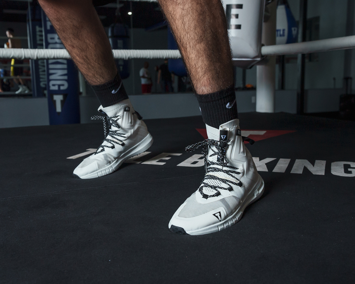 Боксерки Title Boxing High Point Boxing Shoes White Black размер