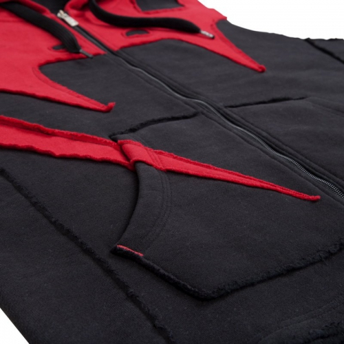 Худі-безрукавка Venum Assault Sleeveless Hoodie Red Devil оригінал