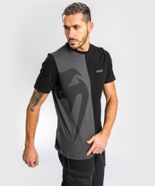 Футболка Venum Giant Split T-Shirt Black Grey, Фото № 3