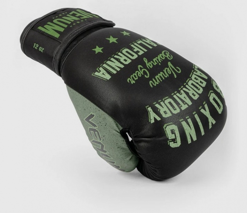 Боксерські рукавиці Venum Boxing Lab - Black Green ціна