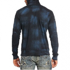 Толстовка Affliction Electric Zip Hoody Blue купити