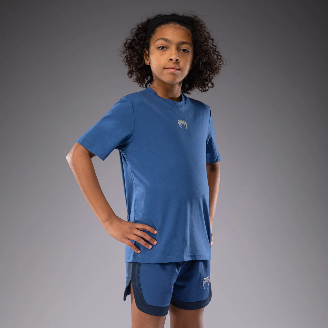 Venum Contender Kids T-Shirt - Royal Blue photo