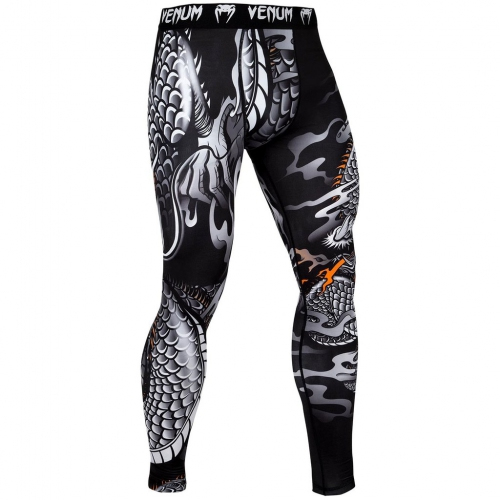 Compression pants Venum Dragons Flight Spats Black price