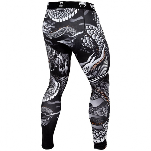 Compression pants Venum Dragons Flight Spats Black photo