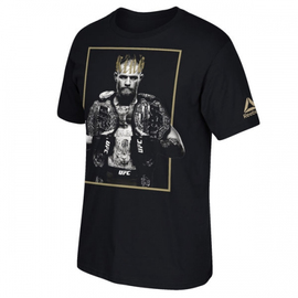 Футболка Reebok UFC Conor McGregor UFC 205 King Photo T-Shirt Black, Фото № 2