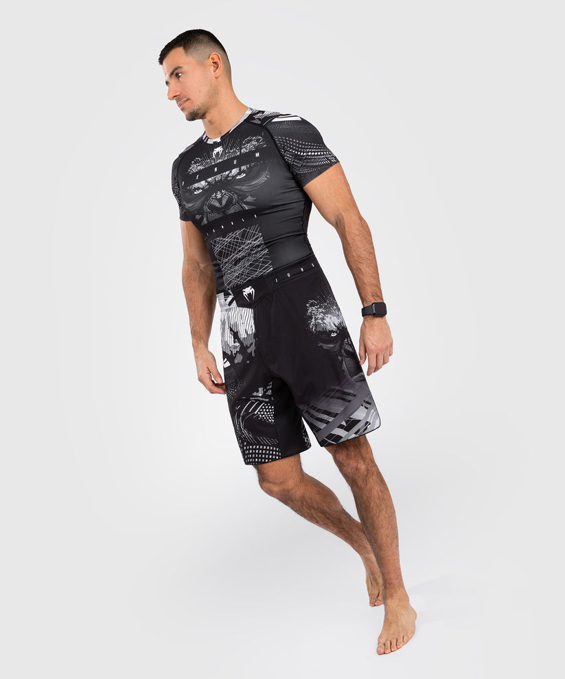 MMA shorts Venum Gorilla Jungle Fightshort Black White original