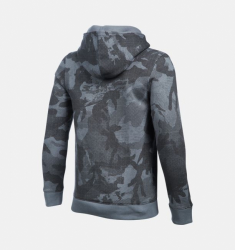 Under Armour Sportstyle Fleece Printed Hoody Steel for kids buy