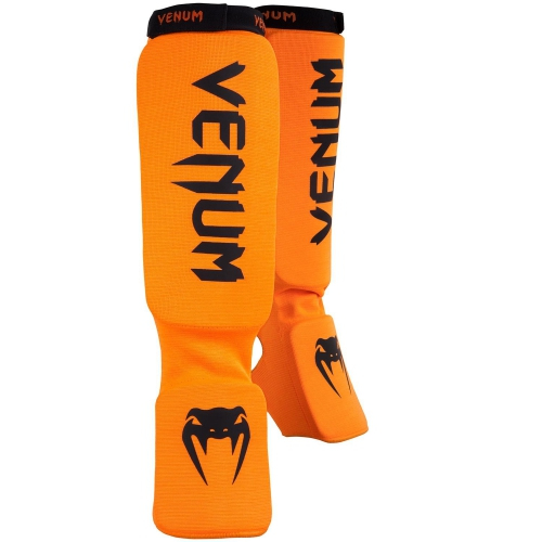 Захист гомілкостопу Venum Kontact Shinguards Orange купити