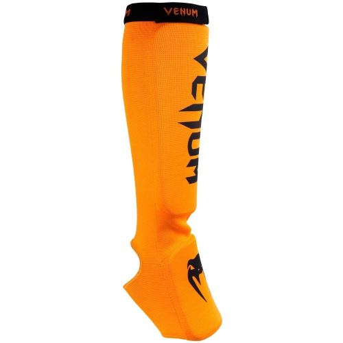 Захист гомілкостопу Venum Kontact Shinguards Orange ціна