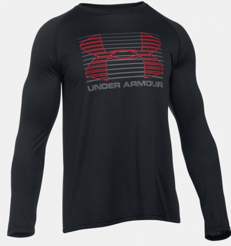 Лонгслив Under Armour Tech™ Rise Up Long Sleeve T-Shirt Black фото