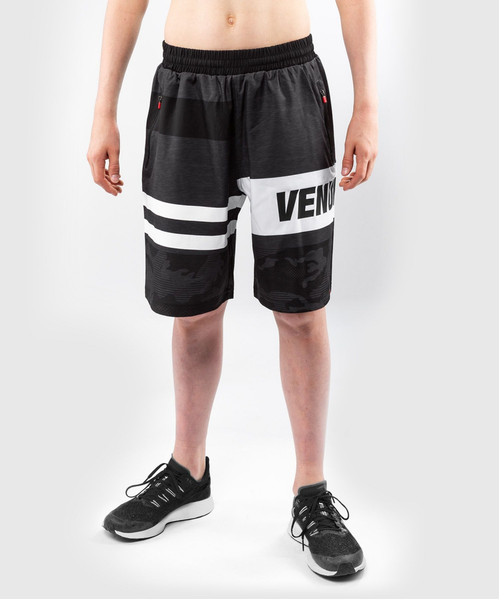 Детские шорты Venum Bandit Training Shorts Black Grey