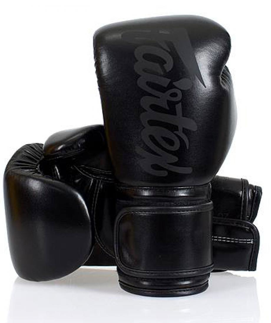 Детские боксерские перчатки Fairtex BGV14 Solid Black