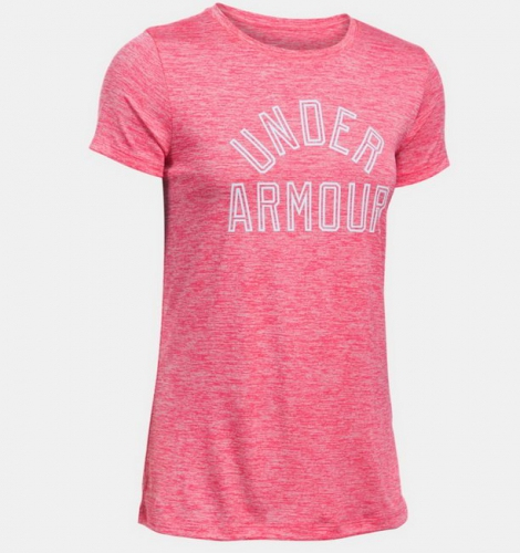 Жіноча футболка Under Armour Womens UA Tech T-shirt Pink фото