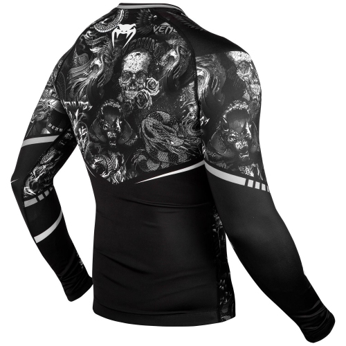 Venum Long Sleeves Art Rashguard Black White price
