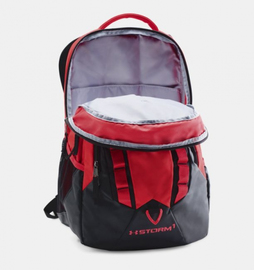 Спортивный рюкзак Under Armour Storm Recruit Backpack Red, Фото № 4