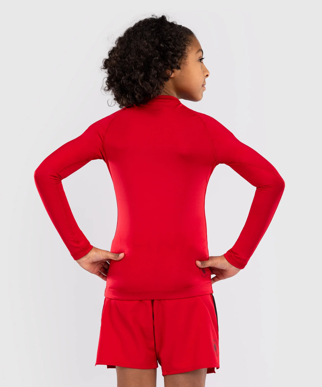 Детский рашгард Venum Contender Kids Rashguards Long Sleeves - Cherry Red где купить