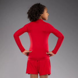 Детский рашгард Venum Contender Kids Rashguards Long Sleeves - Cherry Red цена
