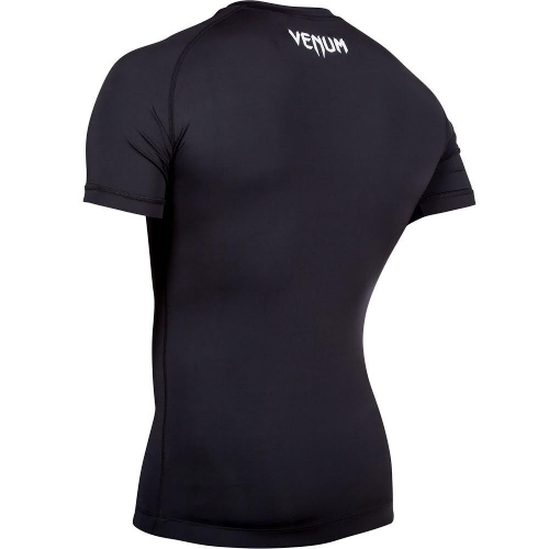 Компрессионная футболка Venum Contender 2.0 Compression Short Sleeves Black оригинал