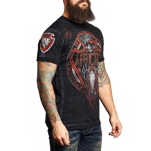 Футболка Affliction AC Hunt Tee купить