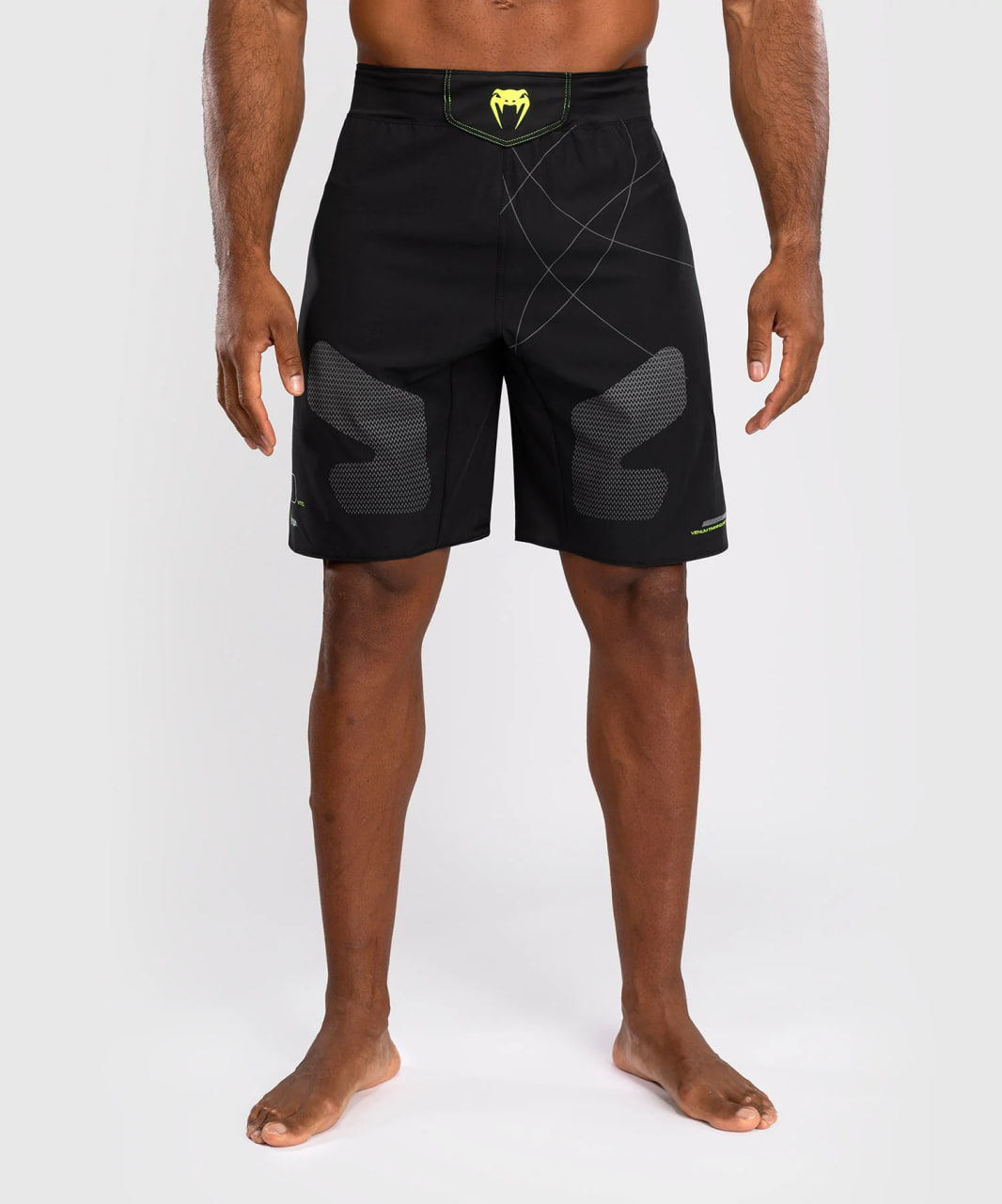 Venum Training Camp 4.0 Fight Short - Black/Neon Green