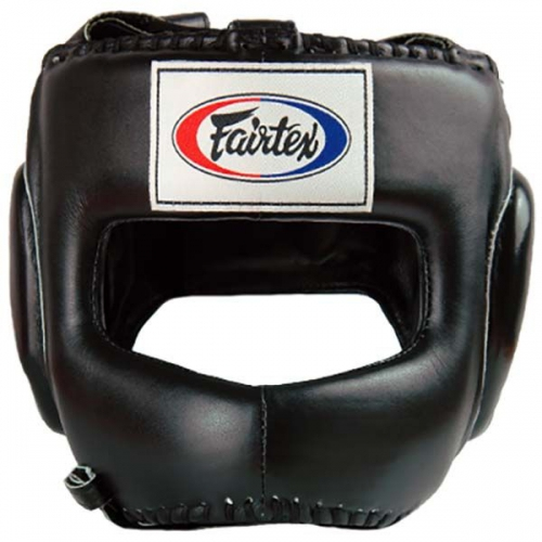 Боксерський шолом Fairtex HG4 Full Face Headgear Black купити