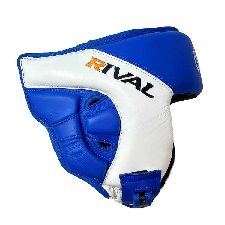 Боксерський шолом Rival RHGC2 Amateur Competition Headgear Blue White фото