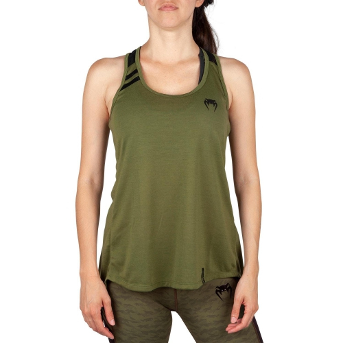 Womens Venum Power 2.0 Tank Top Khaki Black photo